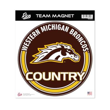 Imagem de Rico Industries NCAA Western Michigan Broncos 20 cm Ímã redondo