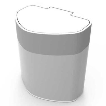 Imagem de Lixeira Pia Plastica 5 Litros Branco Prat-k