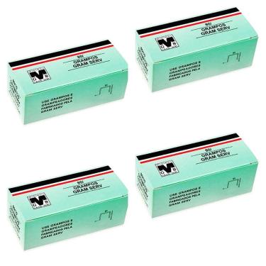 Imagem de Grampo para grampeador pneumático 80/06mm Rocama - 4 Caixas