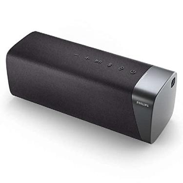 Imagem de PHILIPS Caixa de som com conexão bluetooth, resistência a água IPX7 e energia para 20h TAS7505/00, cinza, padrão