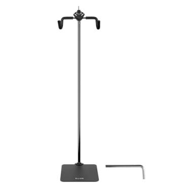 Imagem de Tomvorks Suporte de Cabide de Metal, Rack de Manutenção Vertical Ajustável para 26 29 Polegadas Montanhas e Bicicletas de Estrada, Solução de Armazenamento de Bicicletas Internas Com