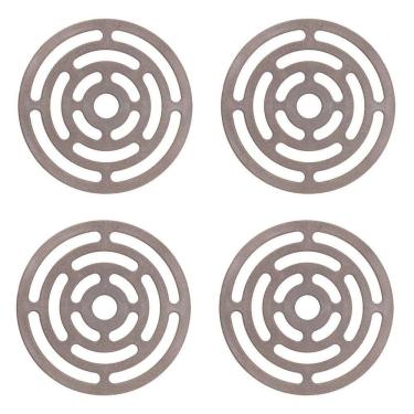 Imagem de Kit 4Un Descanso De Panela Aparador Redondo Ecológico Cinza