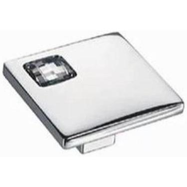 Imagem de Puxador Firenze Swarovski 1 8X8 40Mm Escovado - Gruppa