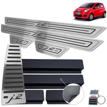 Imagem de Soleira + Descanso Jac J2 2012 A 2016 Preto Baixo Relevo