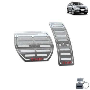 Imagem de Pedaleira Peugeot 2008 Griffe Thp 2016 A 2019 Prata