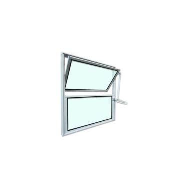 Imagem de Vitro Basculante de Alumínio Branco 40x40