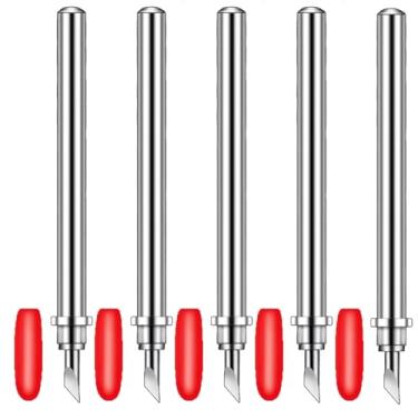 Imagem de Pacote com 5 lâminas automáticas CADXBLD1 para Brother ScanNCut DX, usando material de aço de tungstênio de maior resistência