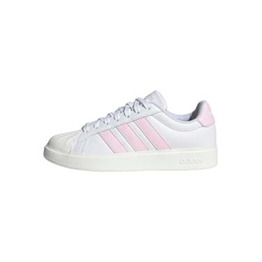 Imagem de adidas Tênis feminino Streetalk, Branco/Rosa Claro/Branco, 35