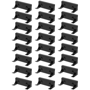 Imagem de MyKEEPOW Suporte de parede para carro compatível com Lego Speed Champion Series, 24 peças, preto