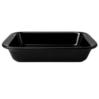 Imagem de Travessa Refratária Cerâmica Retangular 1850ml Assadeira para Servir M