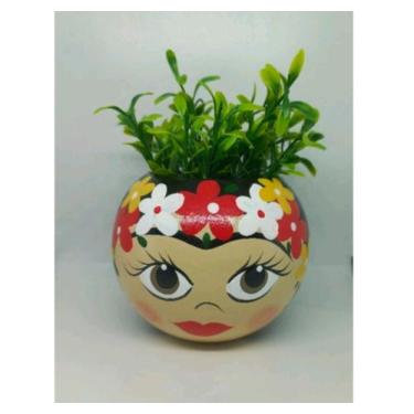 Imagem de Vaso de suculenta decorativo - Rose garden 