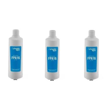 Imagem de Kit 3 un Refil Filtro Fpa16  Purificador Água Libell, Aqua Flex, Bebedouros de Pressão Press, Press Baby e Press Side.