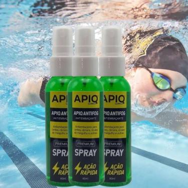 Imagem de Antifog Para Mascara E Óculos De Natação Antiembaçante Spray Com 3 Uni