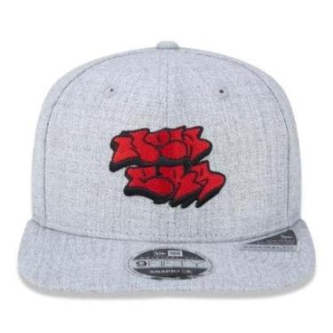 Imagem de BONÉ NEW ERA 950 ORIGINAL FIT STREET TASTE BOMBER CINZA-Masculino