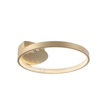 Imagem de PLAFON MILENIUM DOURADO (D)40CM (C)0CM (L)0CM (A)7CM 1X19W 3000K 1425LM LED