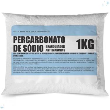 Imagem de Percarbonato de Sódio 99,9%, Alvejante em Pó para Roupas Brancas, 3kg 3unids