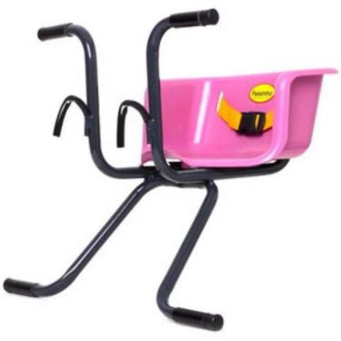 Imagem de Cadeirinha Peixinho Dianteira Garupa Infantil Bicicleta Rosa-Unissex