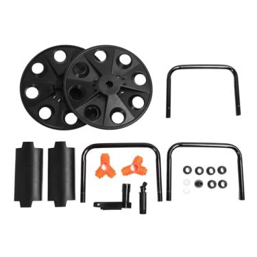 Imagem de Estink Carretel de Mangueira de Jardim, Carretel de Mangueira Retrátil Montado na Parede de 1/2 Polegada X 50m/164 Pés para Serviço Pesado Com Suporte Giratório de 180° e Material ABS