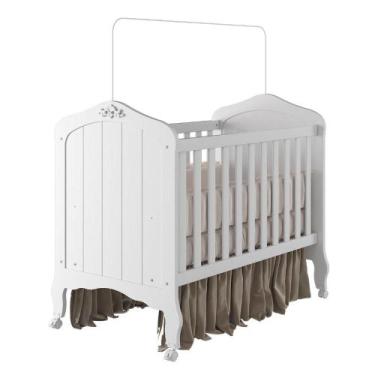 Imagem de Berço Cama Harmonia Americano Branco - Permóbili 100% MDF - Permobili 