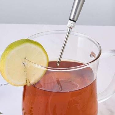 Imagem de Kit profissional de seringa injetora de carne, aço inoxidável com alça de silicone, várias agulhas