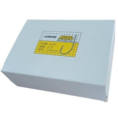 Imagem de Anzol Marine Sports Super Strong 4330 Tamanho Numero 5/0 Caixa Com 100 Unidades