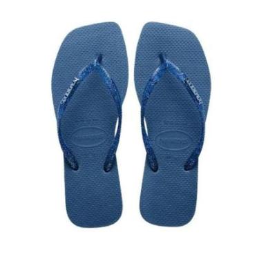 Imagem de Chinelo Feminino Havaianas Square Glitter Bico Quadrado-Feminino