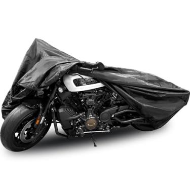 Imagem de Aojezoor Capa de motocicleta compatível com o modelo esportivo Harley Davidson Sportster S, Sporster 883, Nightster Special, Superlow, Superlow 1200T, 1200 Custom e a maioria das motocicletas - Capa
