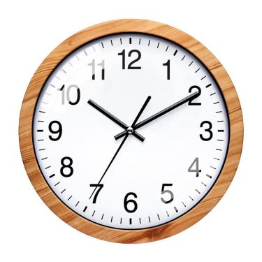 Imagem de Relógio de parede Modern 10 Silent Non-Ticking Quartz Plastic