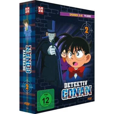 Imagem de Detektiv Conan - TV-Serie - DVD Box 2 (Episoden 35-68) [1996]