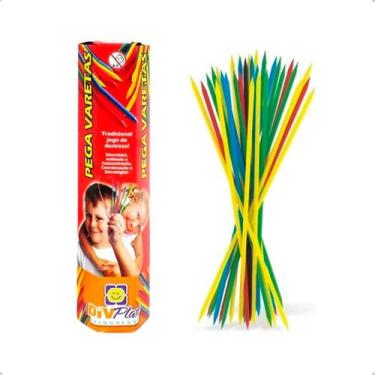 Imagem de Brinquedo Jogo Pega Varetas Com 31 Unidades Ref 13 Divplast