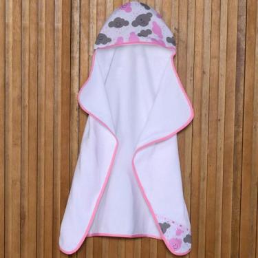 Imagem de Toalha de Banho Bebê Dupla Camada 100% Algodão - Mãe e Filho Enxovais 