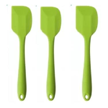 Imagem de 2X Espátula Pão Duro Fechada Raspadora De Silicone 28Cm 3 Un