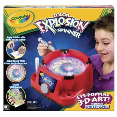 Imagem de Crayola Color Explosion Spinner - Red