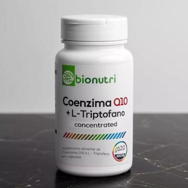 Imagem de Coenzima Q10 + L - Triptofano 500mg 120 Cápsulas Coq10