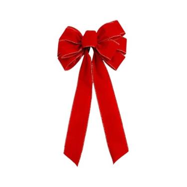 Imagem de Tachiuwa Enfeite de Natal em Forma de Laço para árvore, Decoração Natalina para Jardim, Dia Dos Namorados E Café.