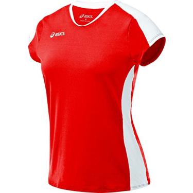 Imagem de ASICS Boné feminino Striker, vermelho/branco, PP