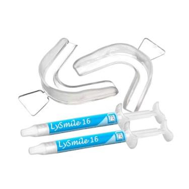 Imagem de Kit 2 Clareador Dental Caseiro Moldeira Lysmile 16% Lysanda