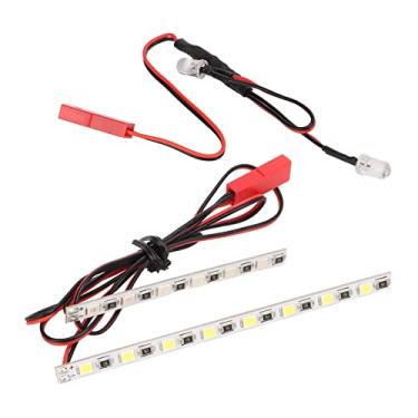 Imagem de Acouto Barra de Luz Dianteira e Traseira RC ZD Racing 1/10 RC Car - Conjunto de Barra de Luz de Farol LED de Alta Qualidade e Solução de Iluminação Resistente Ao Desgaste, Operações Noturnas e