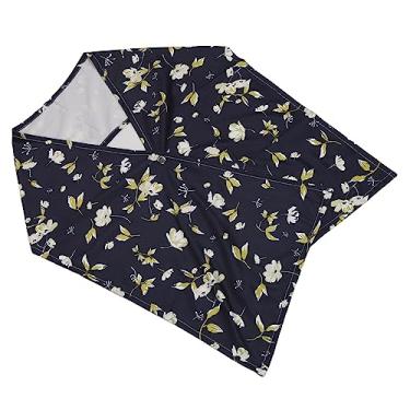 Imagem de Babadores Reutilizáveis ​​para Adultos, Grande área de Cobertura, Material de Algodão Macio, Portátil Com Protetor de Roupas Lavável, Ideal para Cuidadores, Lares de Idosos,