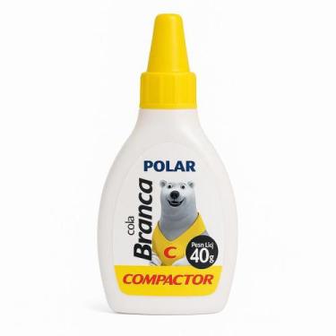 Imagem de Cola Branca Compactor Polar 40G Escolar Artesanato
