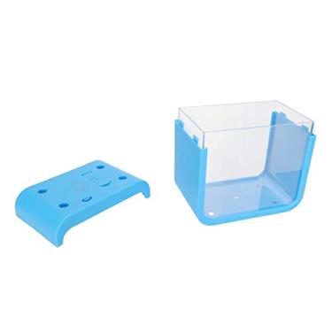 Imagem de Yctze Mini Aquário Com Luz LED - Aquário Aquapônico Betta Removível para Decoração de Escritório e Mesa de Casa, Luz Noturna que Muda de Cor, Fácil Operação