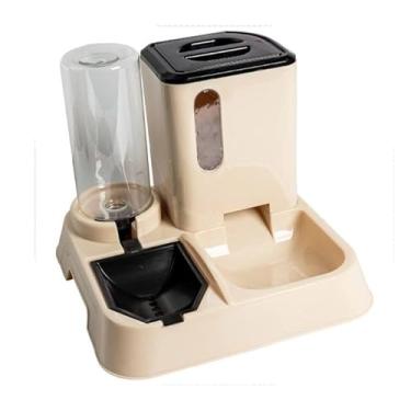 Imagem de Comedouro e Bebedouro Automático Premium(Bege)