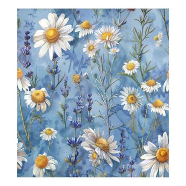 Imagem de Blueangle Capa magnética branca margarida para lava-louças, decoração da capa frontal da máquina de lavar louça, adesivos de eletrodomésticos, adesivos de eletrodomésticos, adesivo magnético