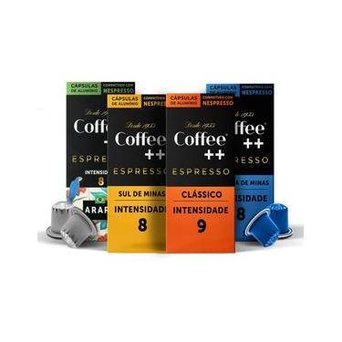 Imagem de Kit de Cápsulas de Café Coffee Mais, compatível com Nespresso, contém 40 cápsulas