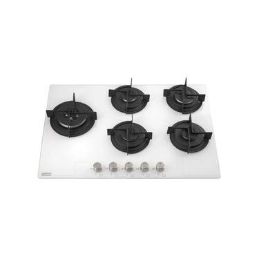 Imagem de COOKTOP FRANKE 5B MESA PURE WHITE GAS FHG 755 LTC FC WH 16100 Bivolt