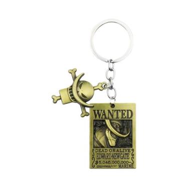 Imagem de Chaveiro De Anime One Piece Luffy Zoro Robin Acero Tag De Pedido De Ca