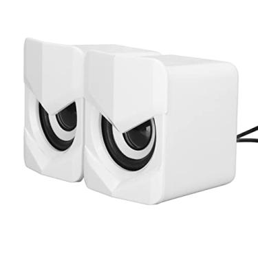 Imagem de KIMISS Alto-falante de Mesa Com Fio USB - Mini Alto-falantes Multimídia para PC, Laptop, Celular e Monitor - Som Nítido, Controle de Volume, Design Compacto (#12)