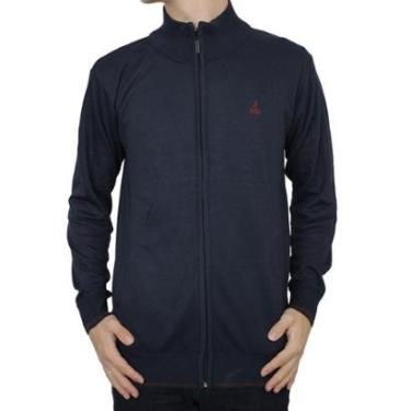 Imagem de Blusa Masculina Lucky Sailing Tricot Marinho - 95032-Masculino