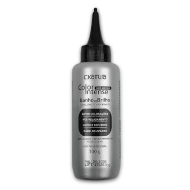 Imagem de Tonalizante Capilar Prata 100g Sem Amônia Brilho Intenso Realce da Cor para Cabelos Desbotados