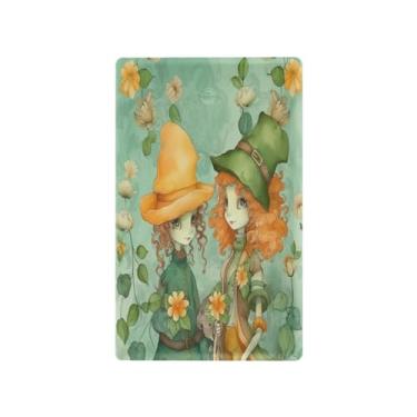 Imagem de Wassud Placa de cobertura para interruptor de luz de campo de flores para meninas elfas, 1 placa de tomada em branco decorativa para decoração de casa, sala de estar e quarto